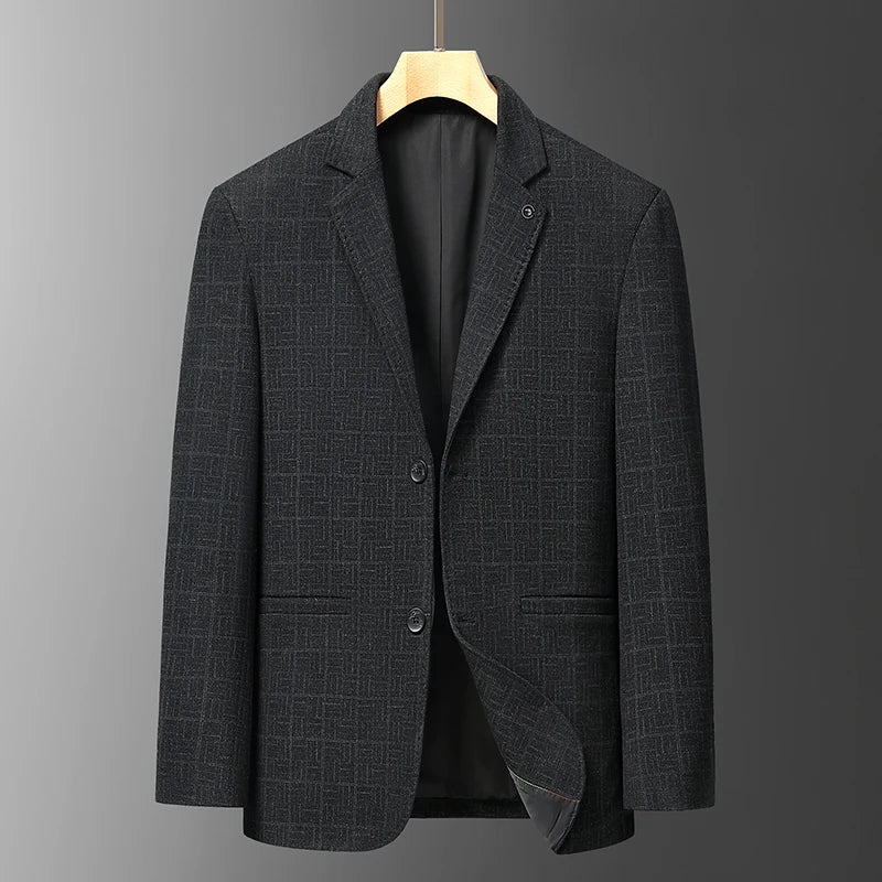 Blazer Outdoor Men's Casual, Fashionable, Sporty, Slimming, Trendy British Style, Versatile Business Gentleman Wedding Blazer
