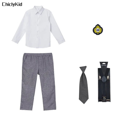 Kids Japanese Navy Jacket Suit Dress School Uniforms Girls British Boys Blazer Formal Outfits Chidren Student Clothes Class Sets
