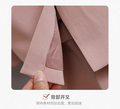 Children Formal Pink Wedding Dress Flower Boys Photography Suit Kids Stage Performance Outfit Baby Birthday Ceremony Costume