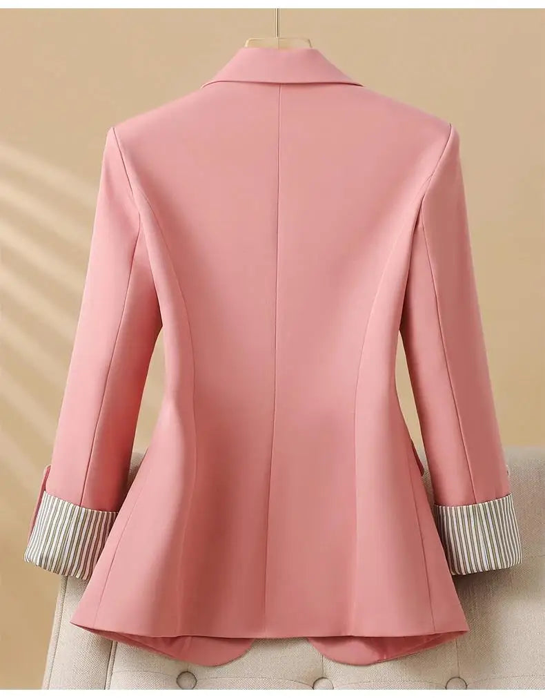 Autumn Winter Outerwears Blazer Woman New In Coats Chaquetas Mujer Casaco Feminino Large Size Office Casual Blazers Jackets Tops