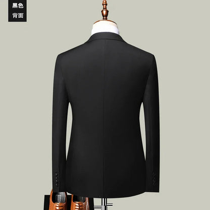 2026 Blazer Men Fashion Gentleman Business Outdoor Korean Version Travel Wedding Trend British Style Is Decorated Body Casual