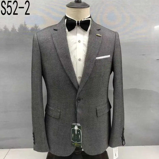 (One Blazer) 2026 Newest Jacket For Men Homecoming Formal Costumes 1 Piece Elegant Male Classic Fashion Notch Lapel Coat
