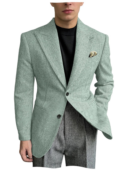 Men's Suit Jacket Formal Suit Blazer Single Breasted Slim Fit Business Banquet Work Wear Man wedding Coat jackets spring fall