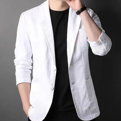 Men's Lightweight Business Casual Blazer Spring Summer Sun Protection Jacket