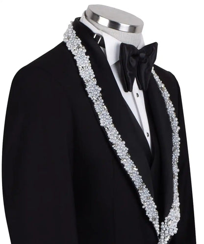 Modern Men's Suit 3 Pieces Blazer Vest Pants Business Formal Work Wear Wedding Groom Tuxedos Customized Costume Homme M6181