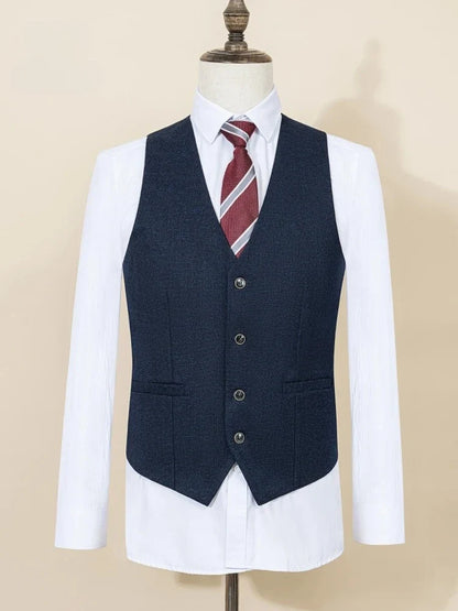 Cassy High Quality Green Male Groom Wedding Blazers Slim Fit Casual Evening Gown Business Office Men's Suits Three-piece Set