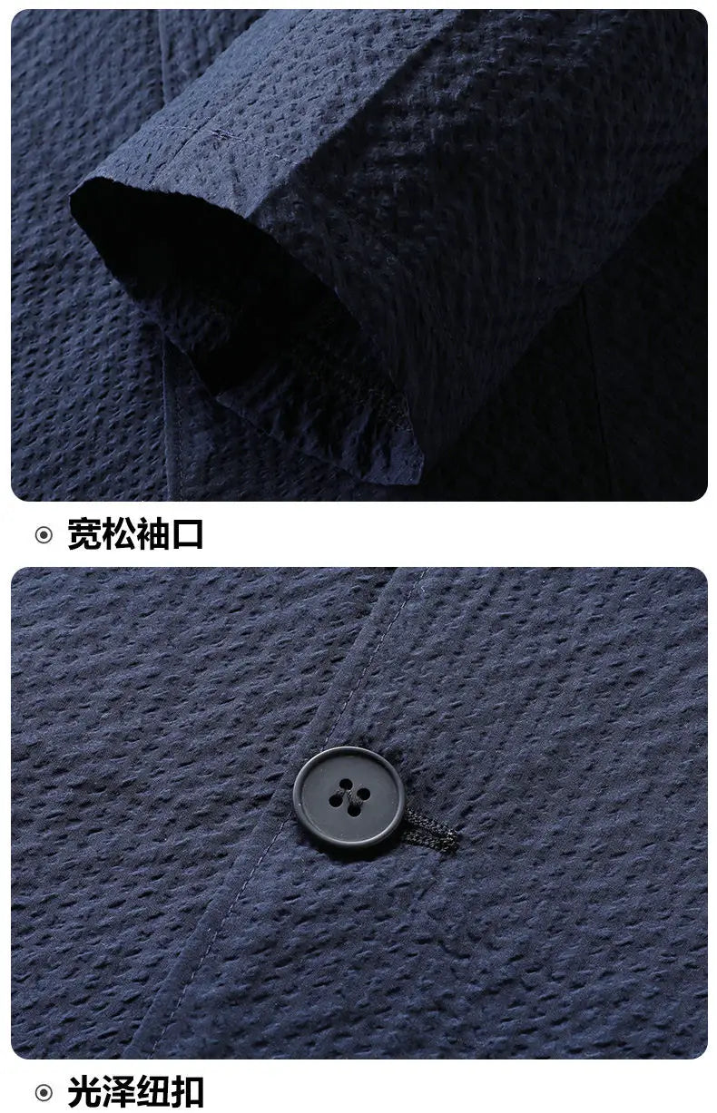 Blazer 2026 New Men's Fashion Outdoor sunscreen Blazers men Slim Casual quick drying sunscreen clothing Formal Wear jackets