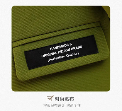 Boys Green Summer Photography Suit Kids Formal Wedding Dress Baby Birthday Dress Children's Day Performance Ceremony Costume