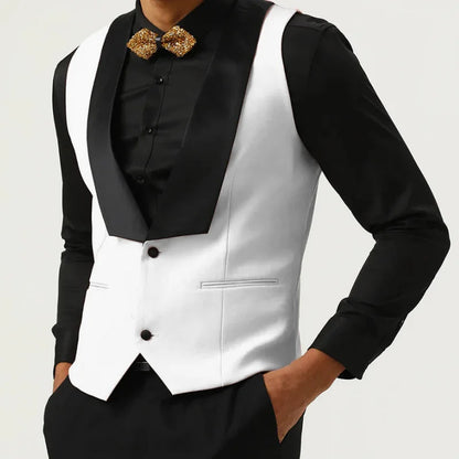 Men's Satin Vest for Weddings & Formal Events – Multiple Colors