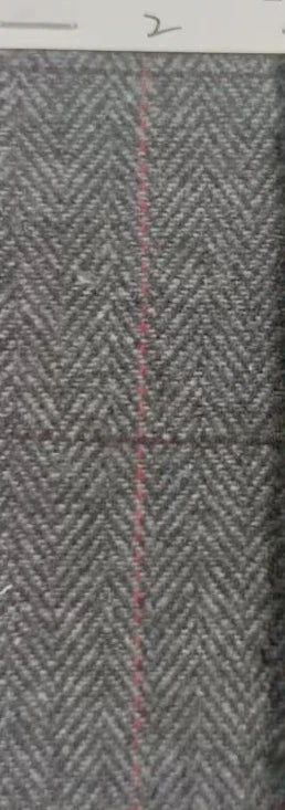 Men's Herringbone Vest Single Breasted Formal Waistcoat for Wedding & Business