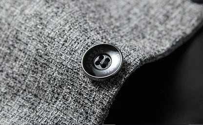 High Quality Men's Blazer Spring Non Ironing Solid Suit Jacket Business Casual Blazer Men Clothing Wedding Suit Jackets A5FX102