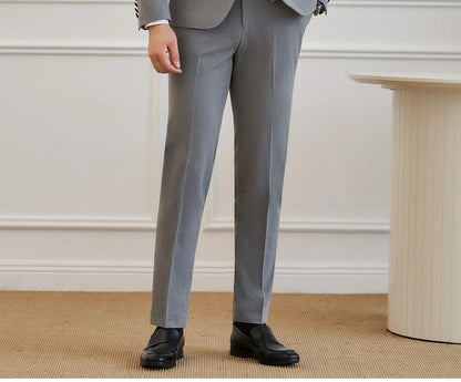 High Quality Elegant Single-Breasted Men Suit Fashion ltalian Style Slim High-end Business Groom Wedding Party Tuxedo 3/2 Pieces