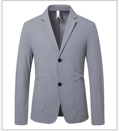 Sun Protection Lightweight Blazer - Fashionable Business Outdoor Travel Wedding Casual Korean Style Men's Lightweight Blazer