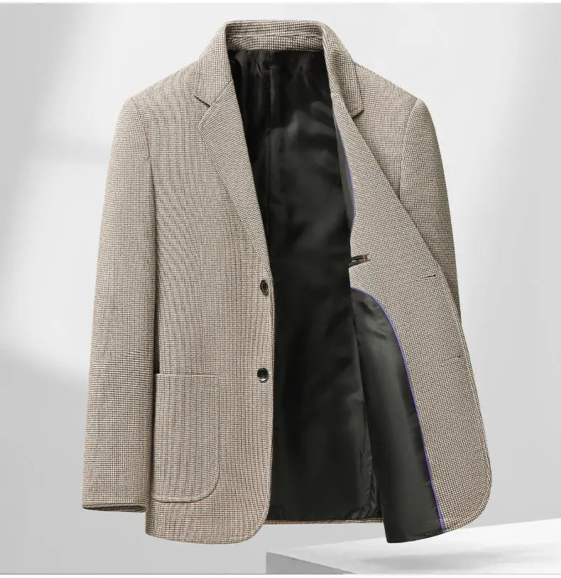 High-quality, fashionable and stylish new autumn and winter casual suits for men, business trendy small suits