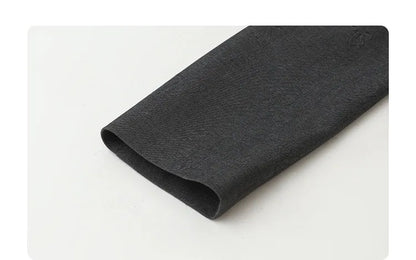 Fashion Women Blazers Loose Casual Design Bow Embossed Office Ladies Suit Jacket Gray Spring Autumn 2026 Female Coat