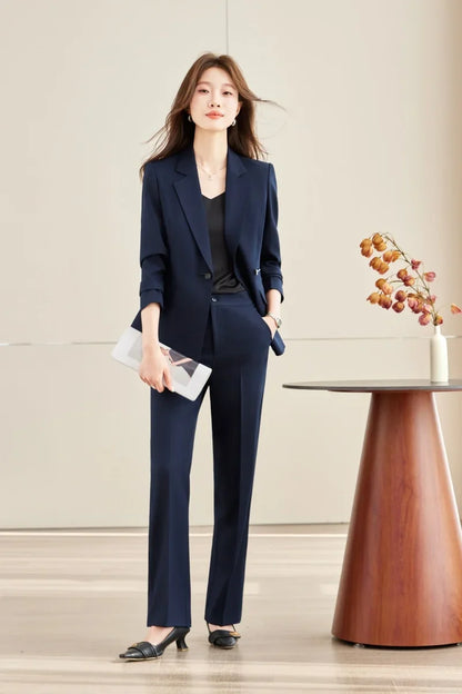 Fashionable Professional Women's Clothing High-Quality Two-Piece Pants + Jacket， Elegant Precision Spring/Summer 2026