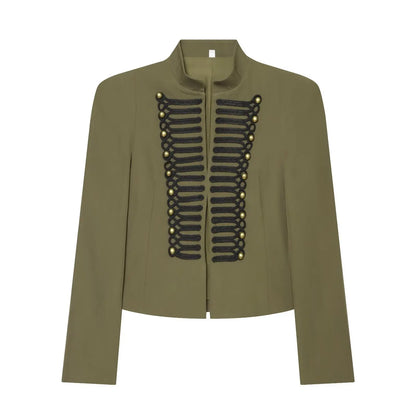 Women's Jackets Autumn 2026 New Fashion Retro Slim Short Elegant Warm Jackets Women's Street Chic Youth Travel Holiday Coats