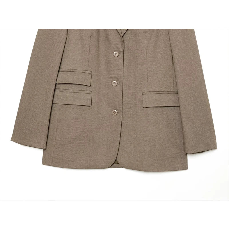 Blazers & Jackets Women's Autumn 2026 New Fashion Slim Office Women's Blazers Chic Street Elegant Unique Autumn Jackets Blouse