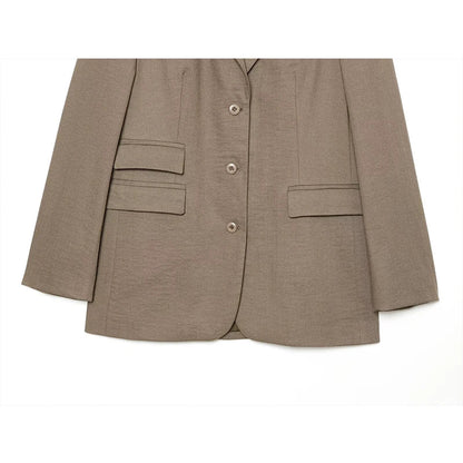 Blazers & Jackets Women's Autumn 2026 New Fashion Slim Office Women's Blazers Chic Street Elegant Unique Autumn Jackets Blouse
