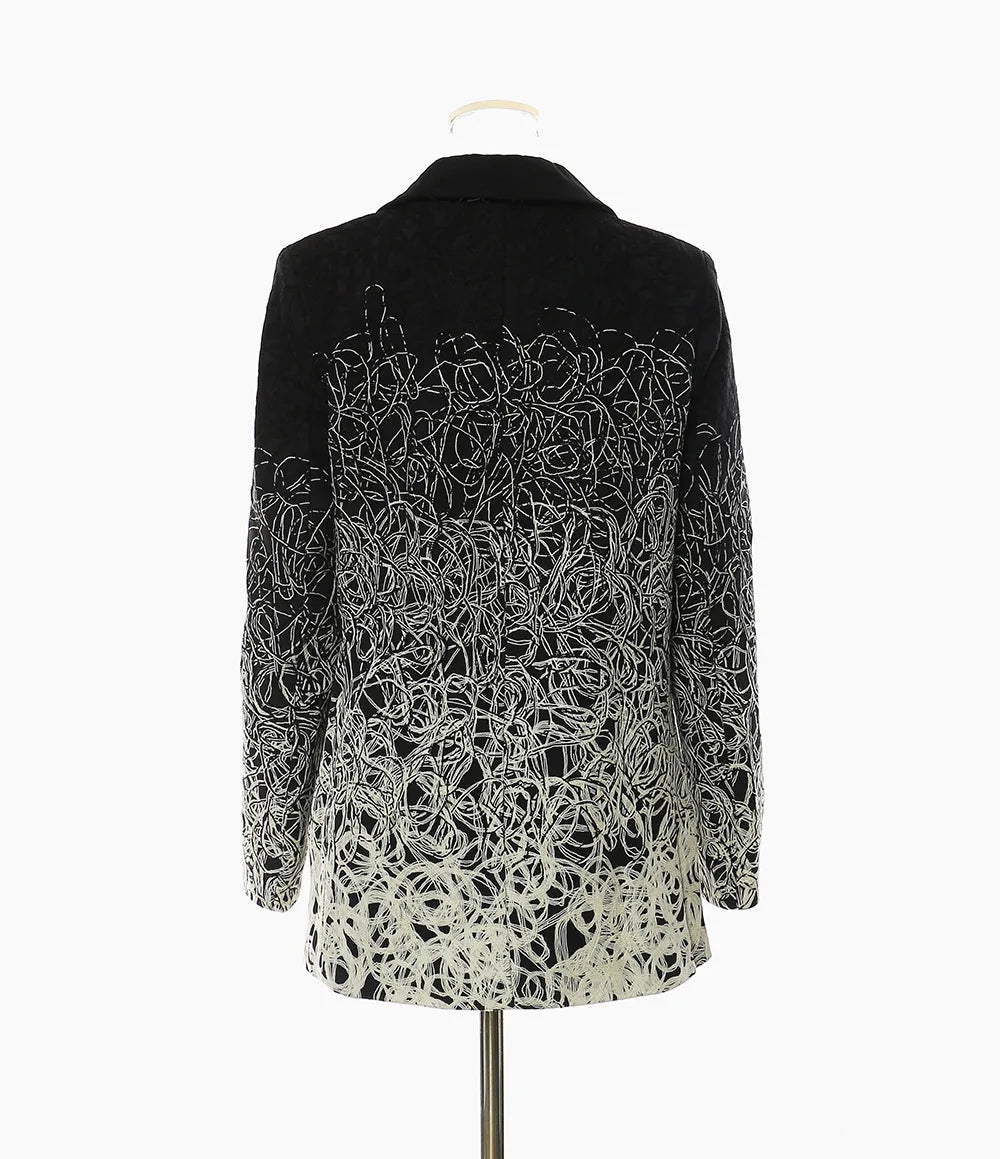 Spring Autumn New Women's Blazer Contrast Color Lace-up Waist Slimming Minimalist Style High-end Casual Chic Jacket HK15340