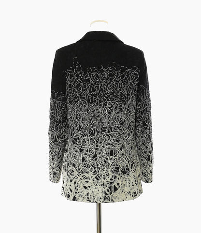 Spring Autumn New Women's Blazer Contrast Color Lace-up Waist Slimming Minimalist Style High-end Casual Chic Jacket HK15340