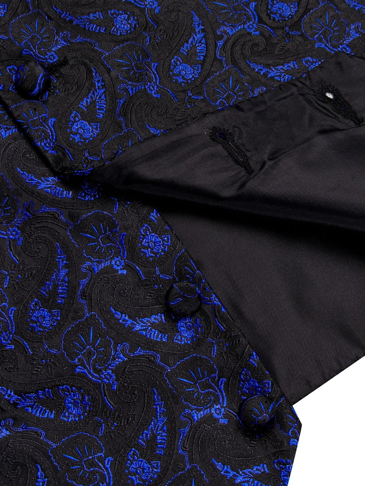 Men's Vest and Tie Set – Paisley Floral Waistcoat with Necktie for Weddings and Business Occasions