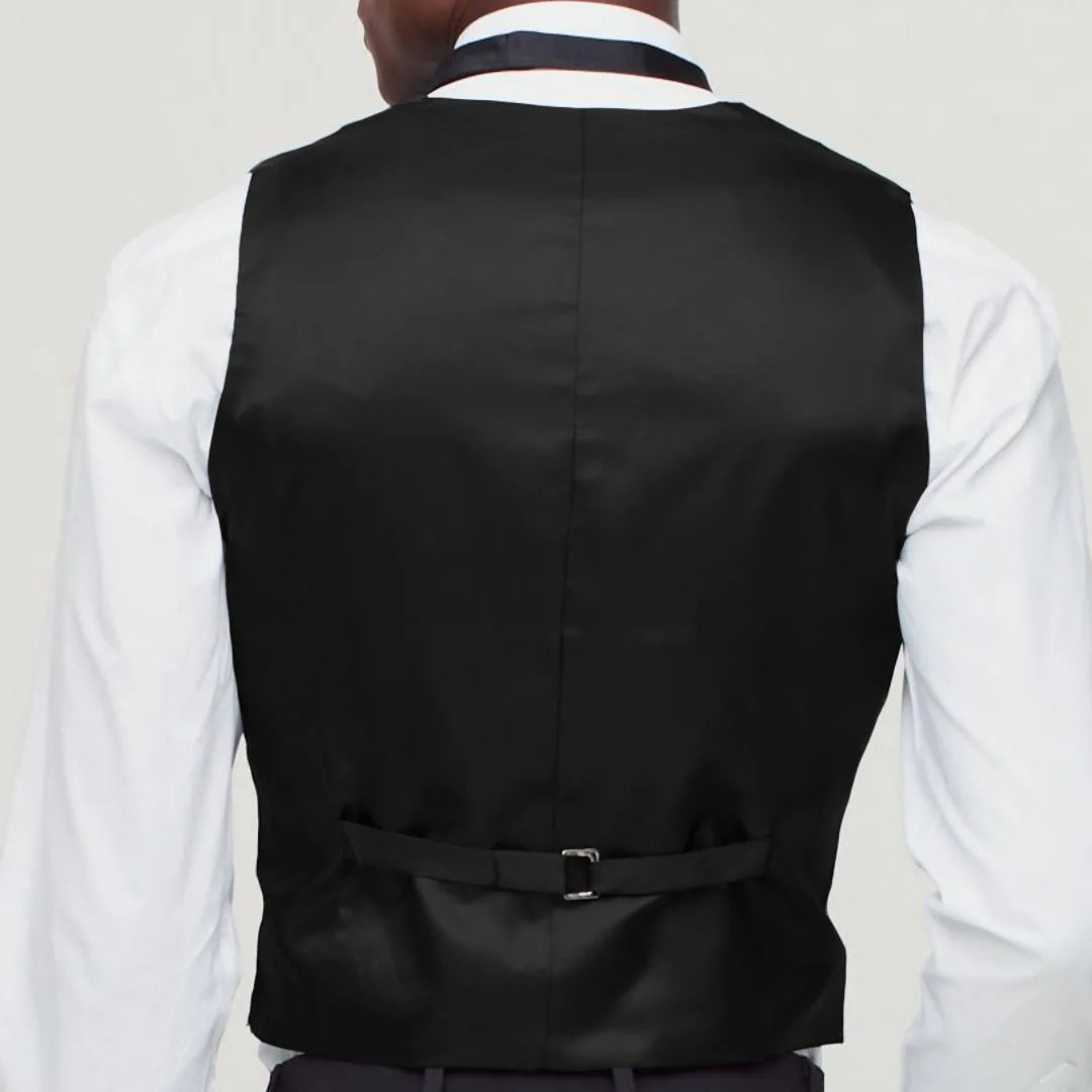 Men's Suit Vest Single Breasted Formal Waistcoat for Weddings Business and Daily Wear