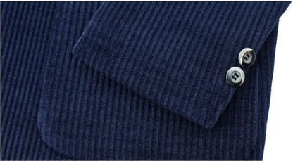 Men's High-Quality Corduroy Coat Autumn Winter Thick Velvet Casual Suit Jacket Handsome Ruffian Business Top Trend