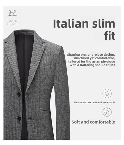 Blazer New Men's Fashionable Outdoor Travel Premium Business Wedding Versatile Host School Fit Casual Korean Version Blazer