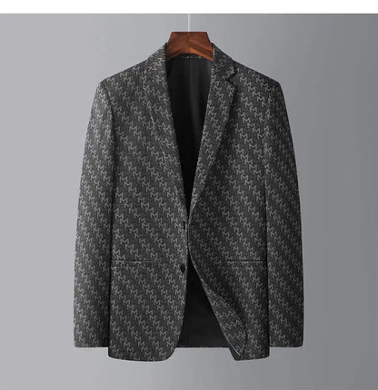 2026 Blazer New Fashionable and Slimming Middle-aged Business Casual Trend Wedding Banquet Host Men Outdoor Performance Blazer