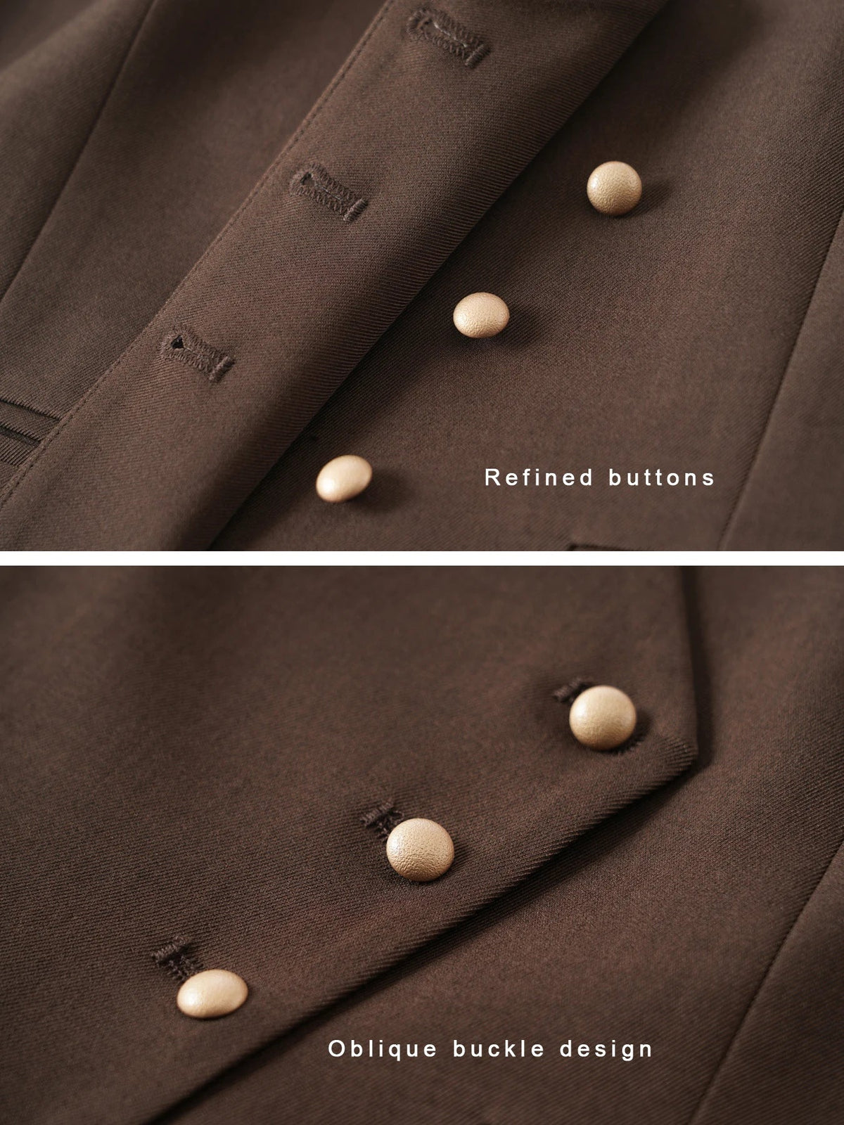 Short V-Neck Suit Vest for Women, Spring and Autumn Slant-Buttoned Top, Perfect for Office Wear and Versatile Vest