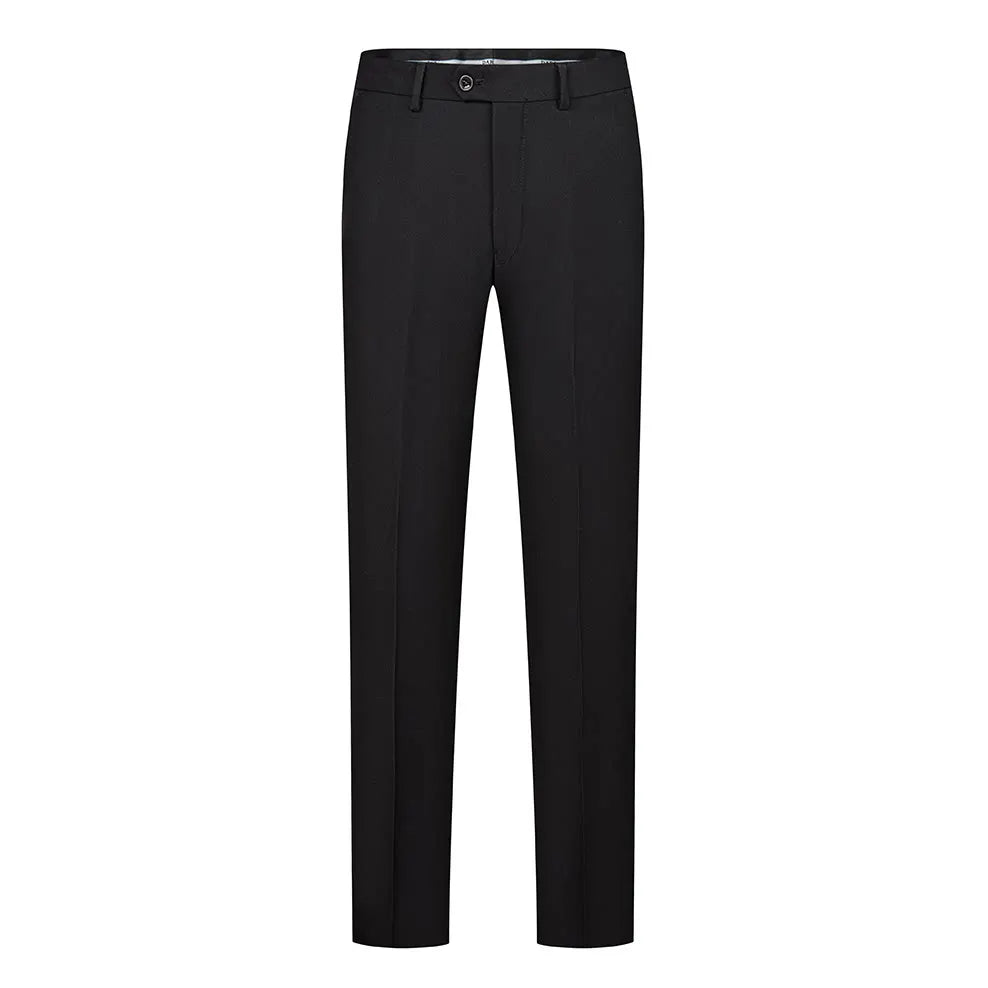 Men's Three-Piece Wedding Suit – Slim Fit British Style Formal Set for Groom