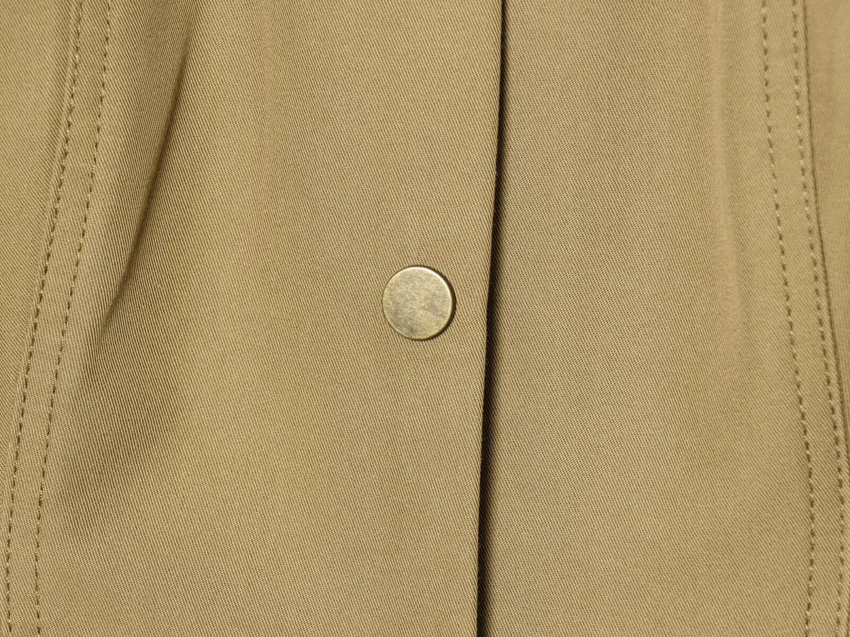 Fashion Women Slim Safari Blazer Jacket 2026 Stand Collar Long Sleeve Pocket Vintage Trench Coat Female Elegant Street Blazer