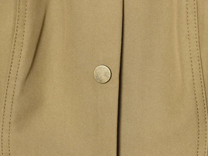 Fashion Women Slim Safari Blazer Jacket 2026 Stand Collar Long Sleeve Pocket Vintage Trench Coat Female Elegant Street Blazer