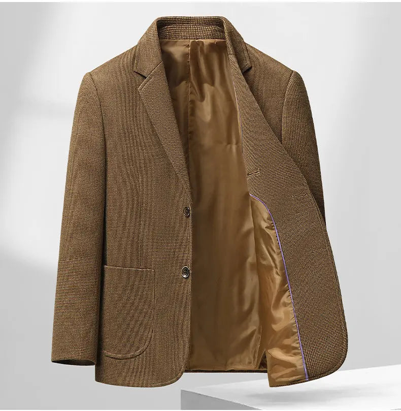 High-quality, fashionable and stylish new autumn and winter casual suits for men, business trendy small suits