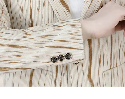 Blazer Men's Fashion Outdoor Travel Gentleman Wedding Slimming Business Versatile Trendy Casual Korean-style Formal Wear Blazer