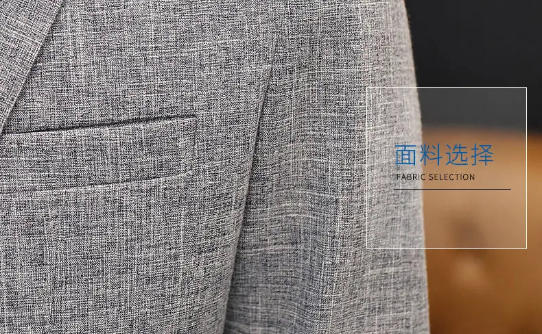 Blazer: Outdoor Fashion, Business-style, Gentleman's Wedding Host, Campus Casual, Relaxed, Korean-style, Youthful Men's Blazer