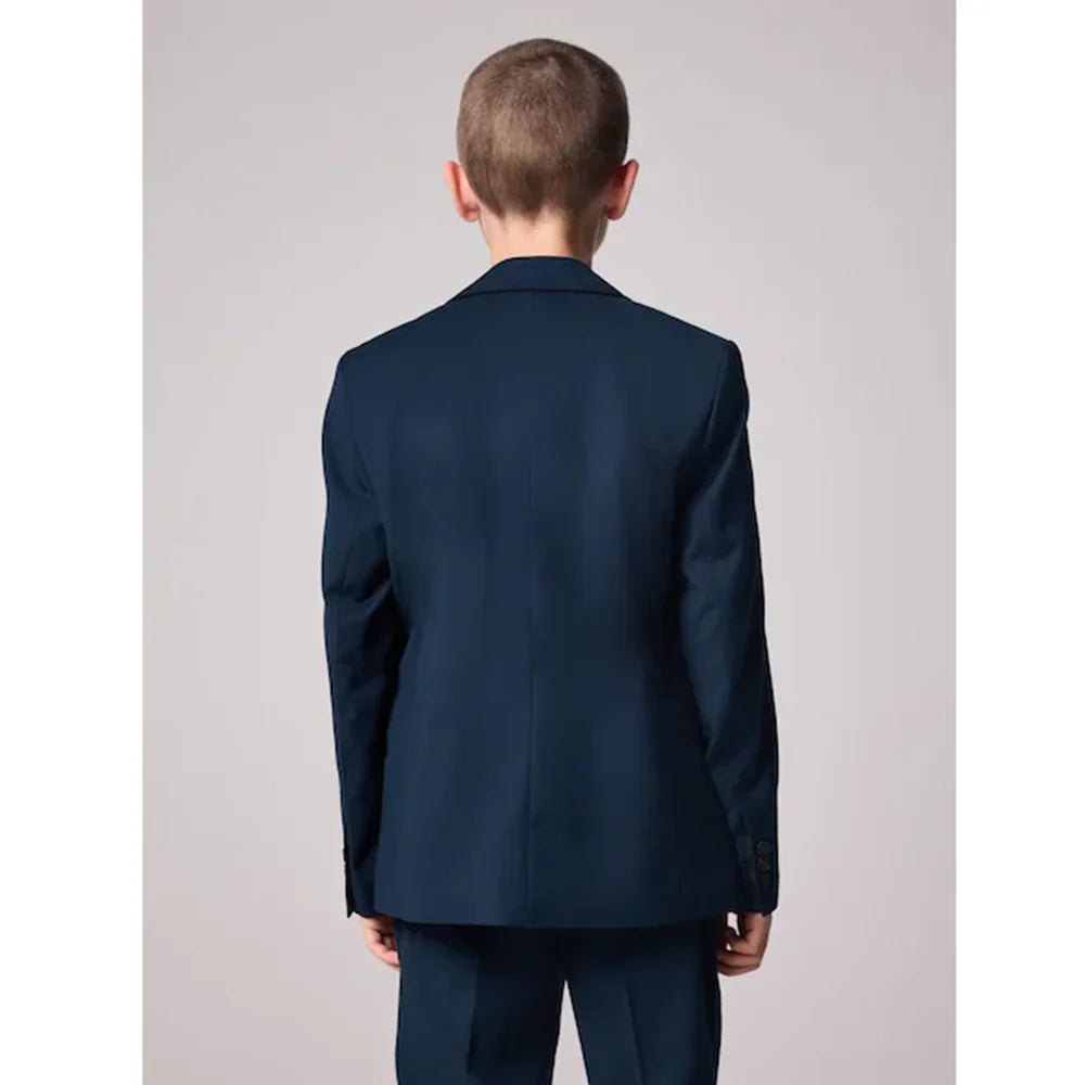 Kids Clothes Chic Slim Casual Daily Formal Children's Clothing Handsome Notch Lapel Solid Color Fashion Suits for Boy 2 Piece