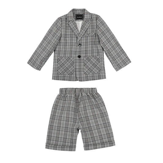 Baby Suit Clothes Kindergarten Stage Graduation Performance Costume Kids Boys Spring Fashion Casual Comfortable Piano Blazer
