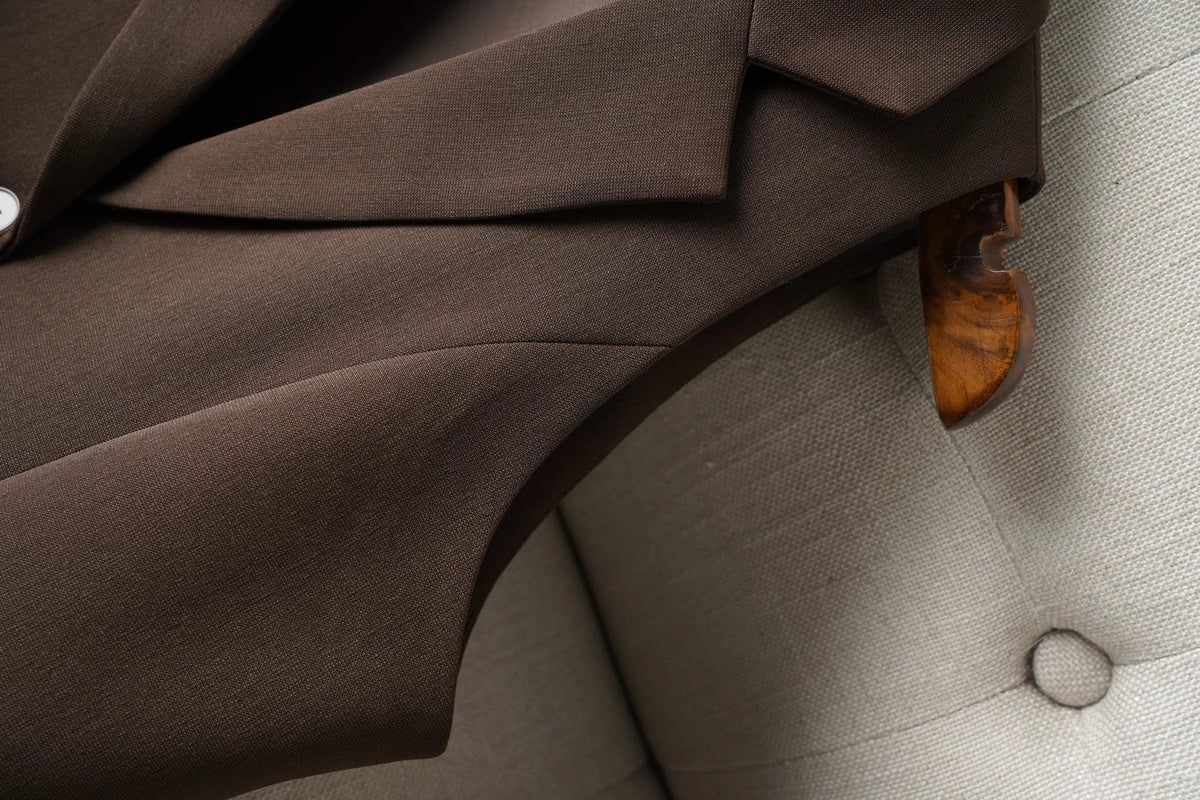 Brown Suit Vest for Women Spring and Autum Short Single-Breasted Slim Workplace Elegant Sleeveless Top Jacket