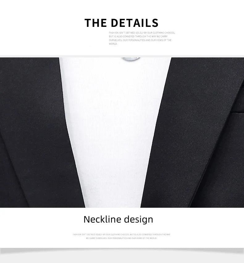 Summer 2025 Men's Mid-Sleeve Slim Fit Suit Korean Style Handsome Youth Seven-Quarter Jacket Small Suit Collection