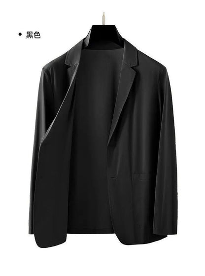 Summer Lightweight Sun Protection Blazer for Men - Stylish, Breathable, Casual, Icy Sensation, Lightweight, Silky Elastic Blazer