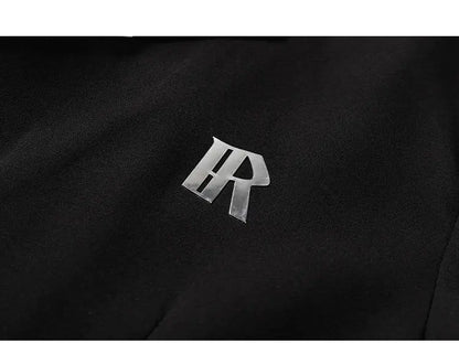 Man Dress Luxury Suit Jacket Japanese Uniform Coats 2026 Yamamoto Style Unisex Metal Buckle Shoulder Pads Black Cool Streetwear