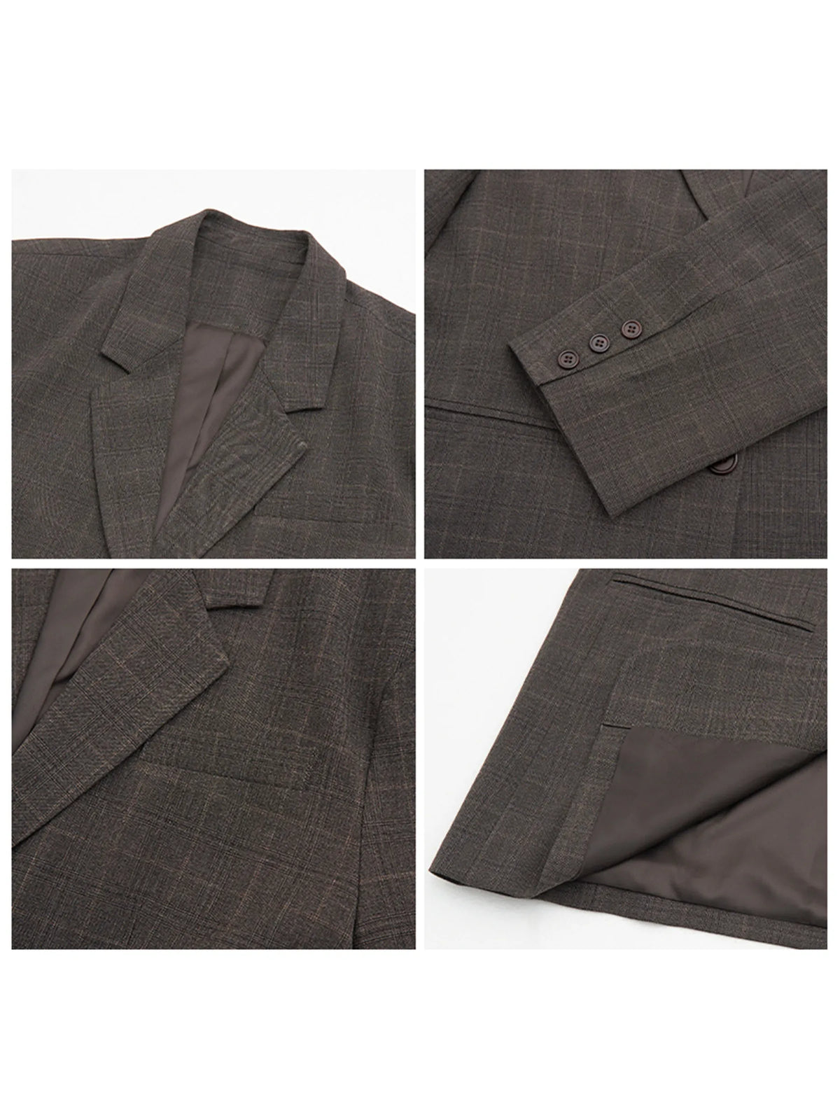New Women Blazers Single-breasted Loose Casual Retro Striped Office Ladies Suit Jacket Female Coat Spring Autumn 2026