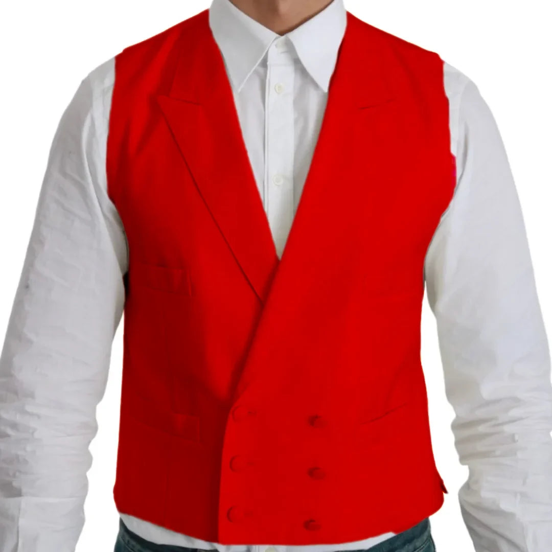 Men's Vest Single Breasted Formal Waistcoat for Wedding, Business & Daily Wear