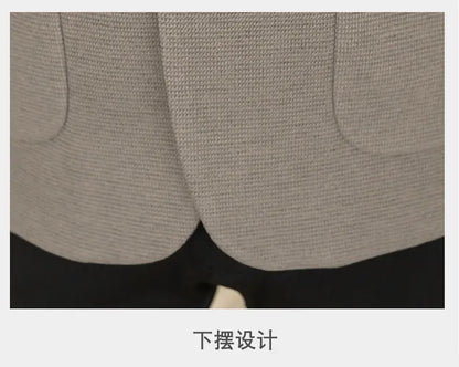 Blazer Men Business Gentleman Leisure Korean Wedding Fashion Trend, Slimming, Versatile, High-end Casual, High-end Woolen Blazer