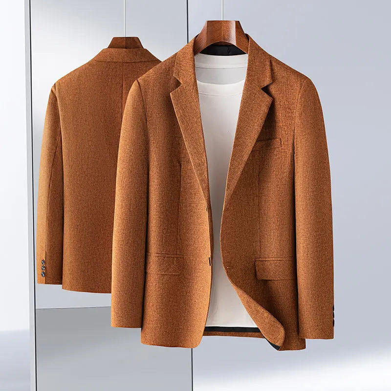 Spring New Style Men's Suit - Formal and Casual Business Casual Fashionable and Versatile Suit Jacket for Parties