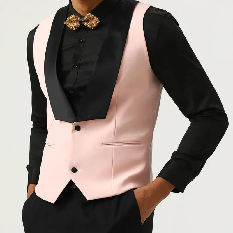 Men's Satin Vest for Weddings & Formal Events – Multiple Colors