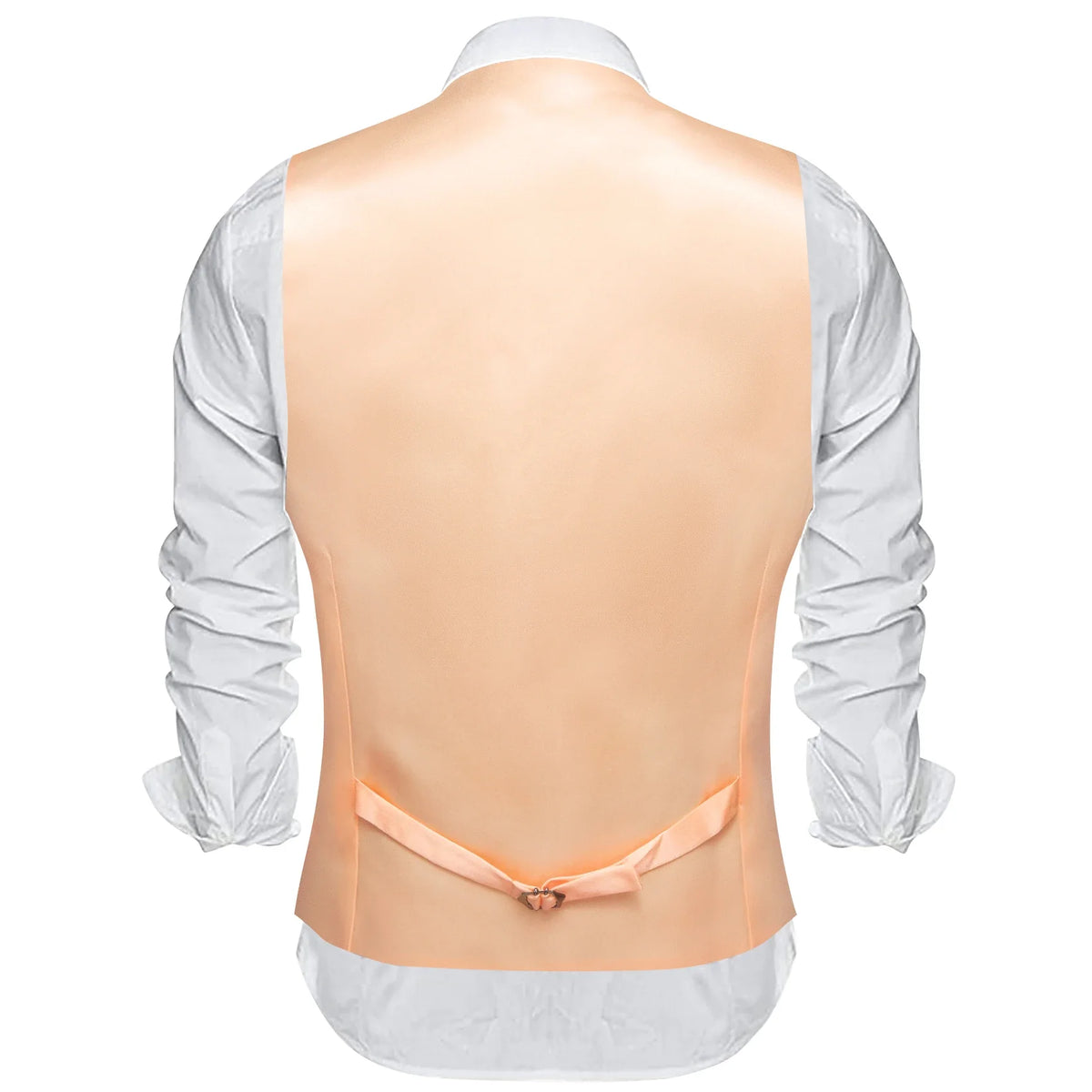 Men's Satin Vest Slim Fit Single-Breasted Waistcoat for Weddings and Formal Occasions
