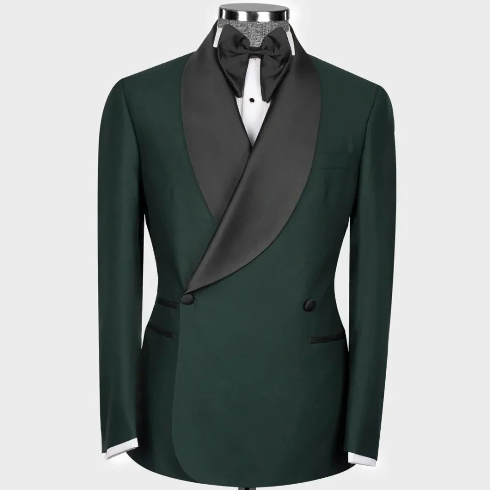 Men's Solid Style Blazer Fashion Wedding Smart Casual Business Jacket Best Man Suit Formal Party Wear Single Coat